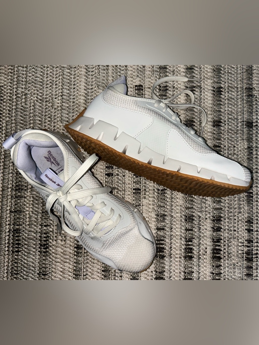 Reebok Zig Dynamica Women's Shoes White | Size 8.5